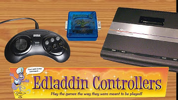 Edladdin Controllers - Seagull 78 Controller Adapter v2.0  - Sega Genesis Controllers On Atari 7800!