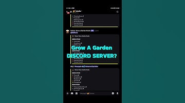 COOL GAG discord server with stock pings || #shorts #growagarden