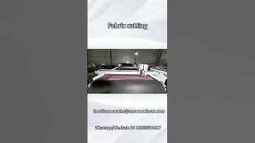 #CNC CUTTING MACHINE#Fabric cutting machine#Oscillating knife|Fabric Cutting Test