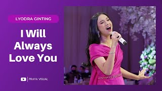 I Will Always love You - Lyodra Ginting Live Performance at Jakarta Wedding
