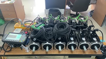 SZGH-A6e controller robot 6 axis and servo motor EtherCAT system