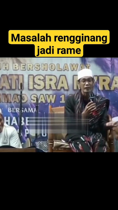 Kelucuan Ustadz tile, Masalah Rengginang Jadi Kocak #ustadztile #lucu #story