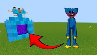 The Huggy Wuggy Dimension In Minecraft  #youtube #minecraft