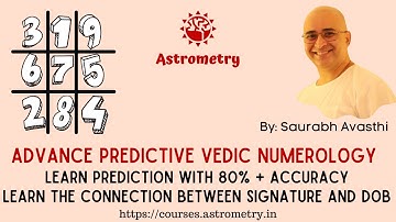 Advance Predictive Vedic Numerology Best Video To Learn Prediction In Numerology