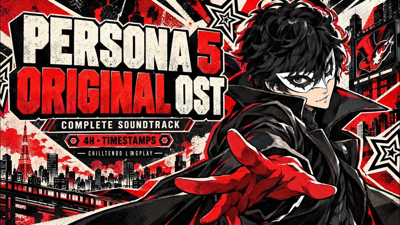 Persona 5 — Original Full OST (4h) w/ Timestamps | Complete 