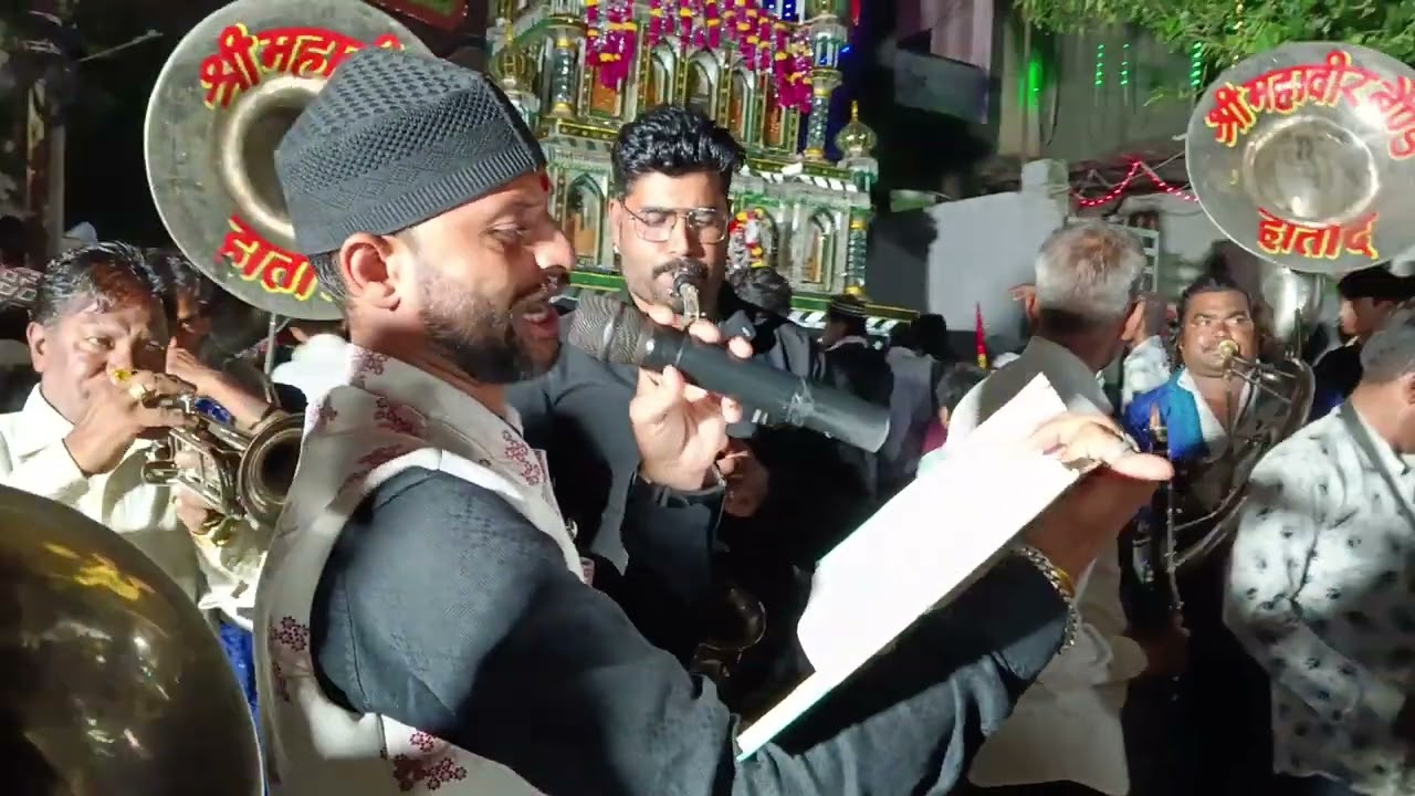 श्री महावीर बैंड हातोद इंदौर मा नौशाद भाई प्रोग्राम खजराना मोहर्रम 