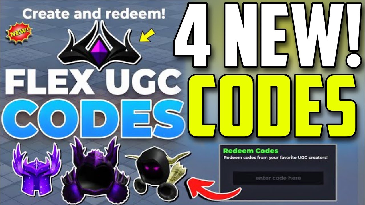 ⚠️UPDATE CODES⚠️ FLEX UGC CODES IN 2025 - ROBLOX FLEX UGC CODES 2025 ...