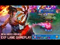 New Hero Hirara Exp Lane Gameplay Mobile Legends Bang New Hero Hirara Exp Lane Gameplay Mobile Legends Bang