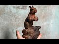 Super cool squirrel carving | TUAN WOOD CARVINGS