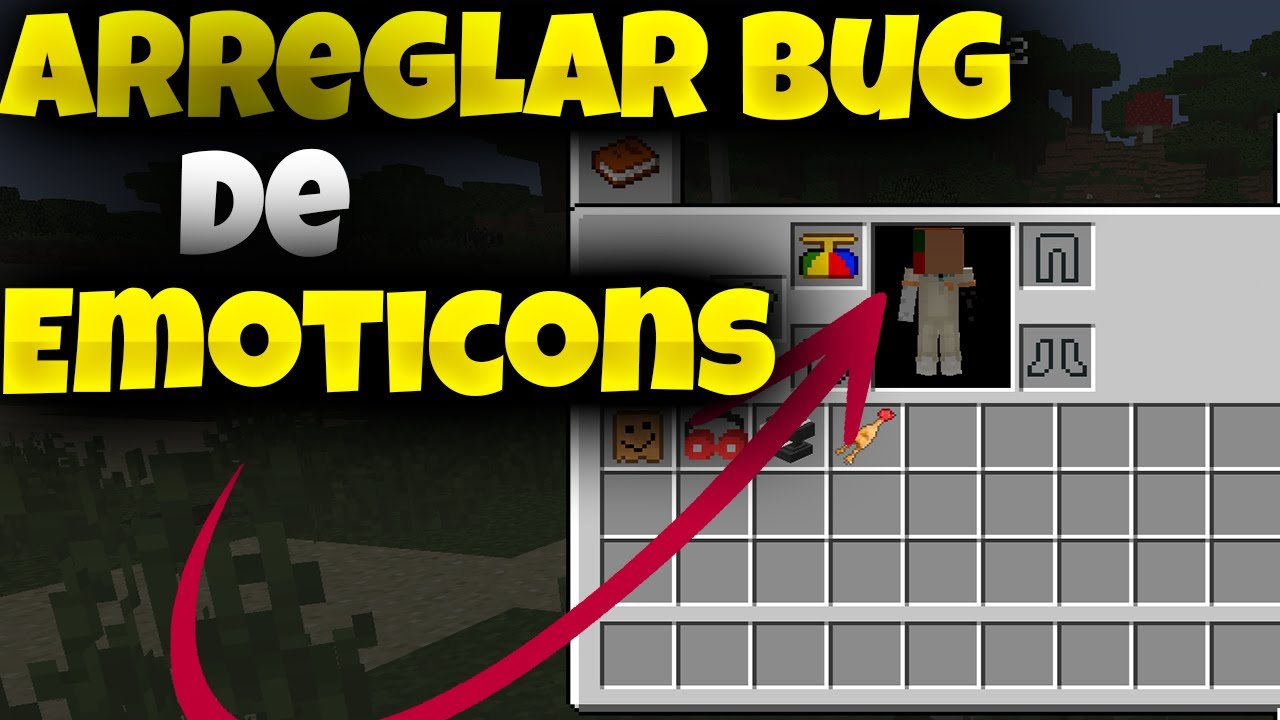 Arreglar Bug de Emoticons mods Minecraft - YouTube