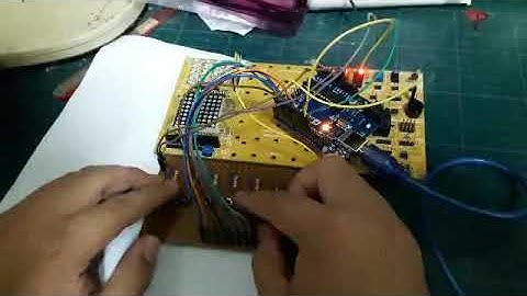 Arduino 電子琴搭配8X8RGB彈出小星星