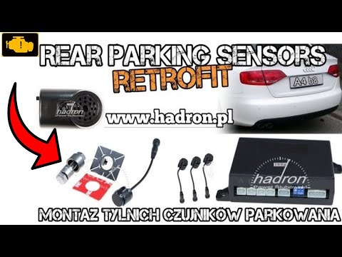 Rear Parking Sensor Retrofit Audi A4 B8 Montaż Czujników