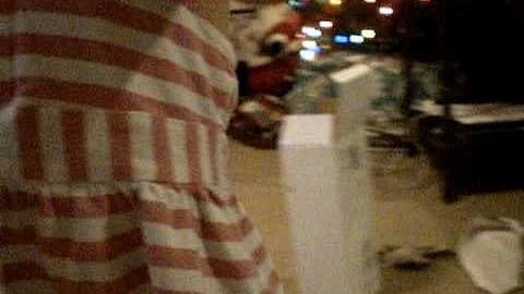 Jaimee opened an early christmas present