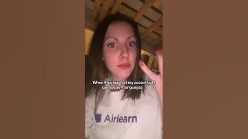 When they laugh at my accent but I can speak 4 languages #languagelearning #funny #relatable #fyp