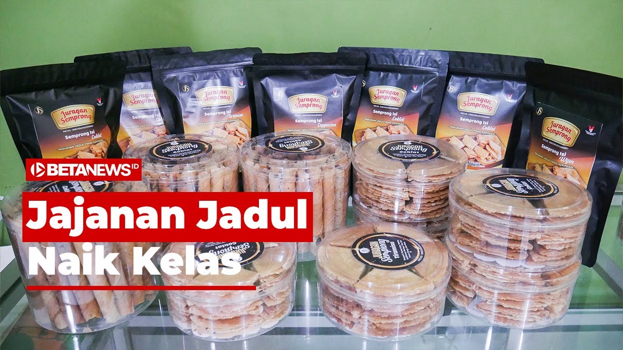 Kreasi Kue Semprong yang Dikemas Kekinian Ini Sukses Bikin Banyak Orang Ketagihan