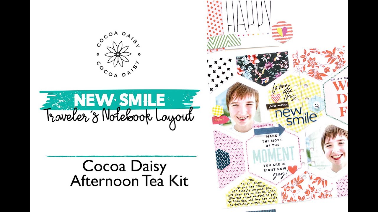 Cocoa Daisy | Afternoon Modern Memory Keeping Kit | TN Layout