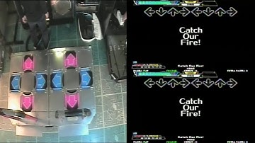 [DDR A] Catch Our Fire! DDP 足14(上視点付き)