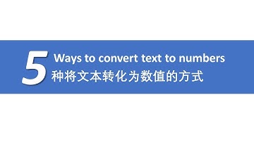 How to convert text to numbers in Excel? We have 5 ways to do that!