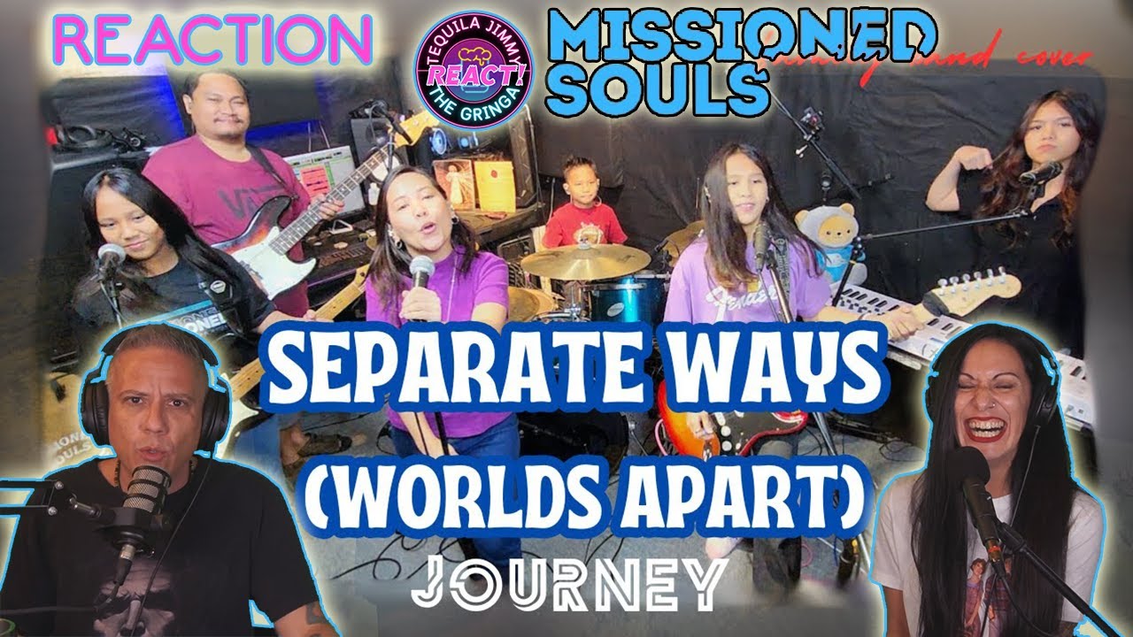 MOM KICKS ASS! - MISSIONED SOULS - SEPARATE WAYS (JOURNEY COVER) - REACTION