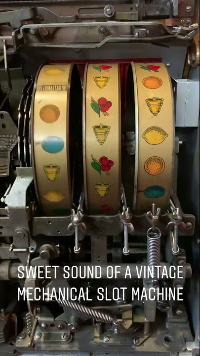 The Sweet Sounds Of A 1930’s Mechanical Slot Machine Mechanism