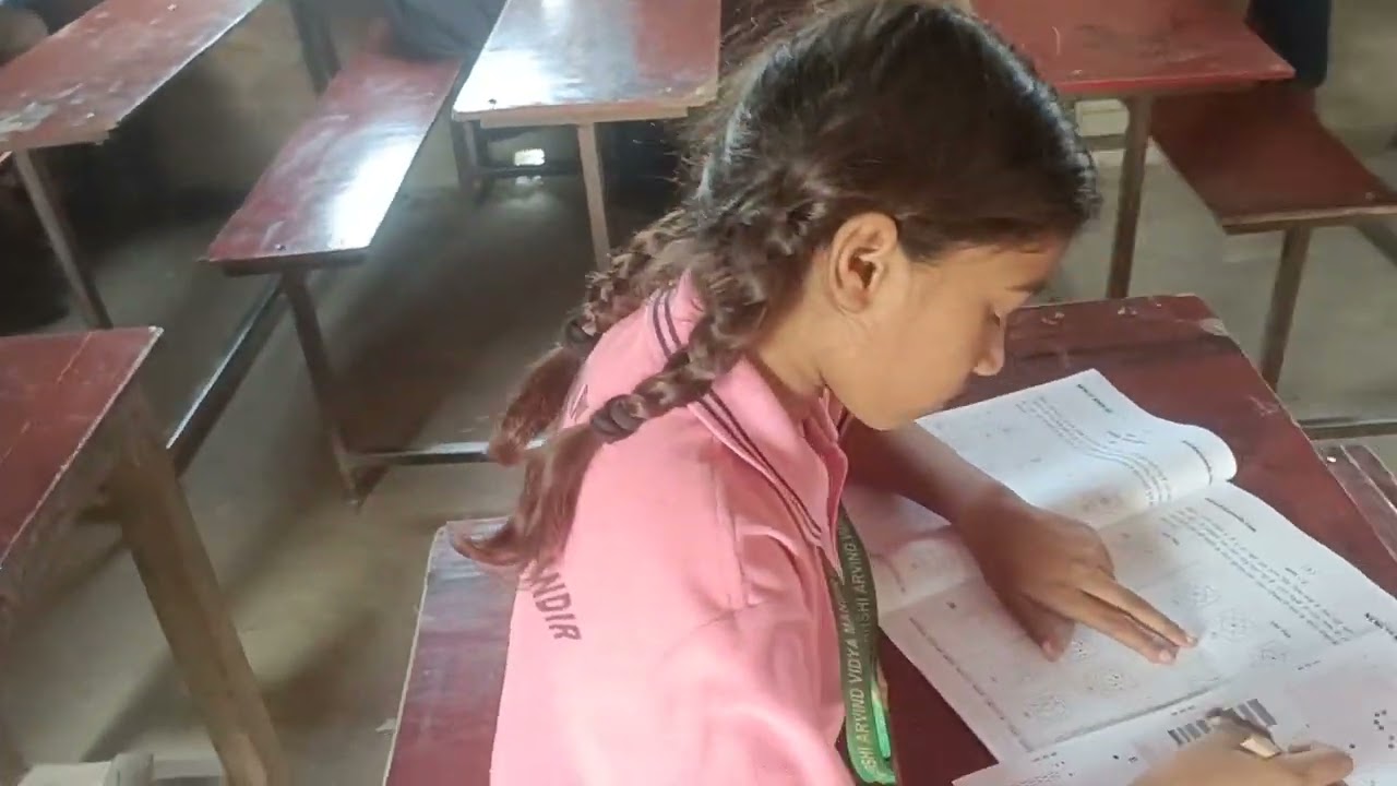 OMR आधारित दूसरा टेस्ट देते हुए बच्चे। // नवोदय विद्यालय प्रवेश परीक्षा कक्षा 6 JNV ENTRANCE EXAM 