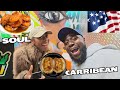 British Couple Try Caribbean & Soul Food in America for the First Time