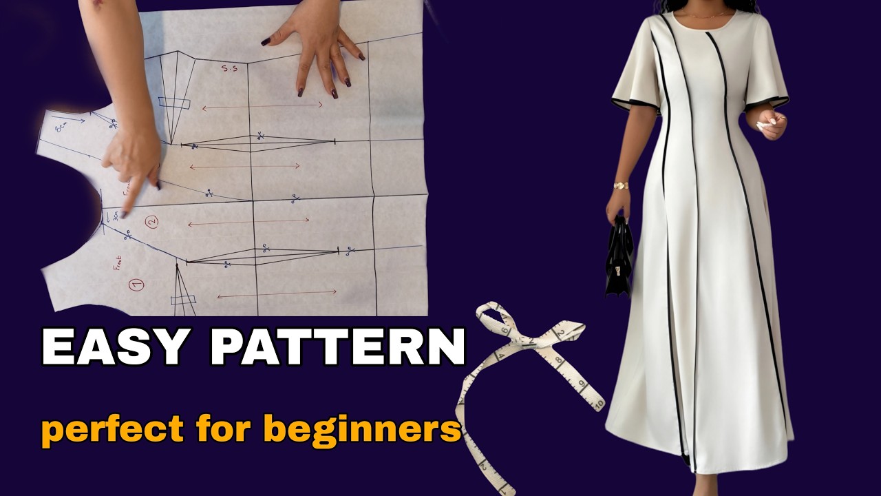 how to draft a formal dress pattern Step-by-Step Evening Drafting princess-collection