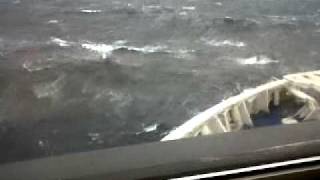 Newfoundland  ferry in massive waves  "MUST SEE"
