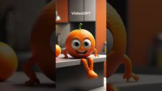Orange wants to wear a hat. #funny #orange #hat #summertime