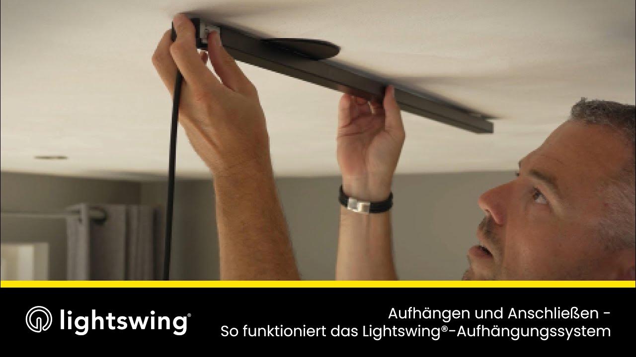 Aufhängen und Anschließen der Lightswing® - So funktioniert das ...