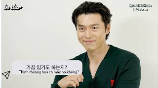 [Vietsub] Phỏng vấn Hyun Bin (Esquire Korea 01.2023)