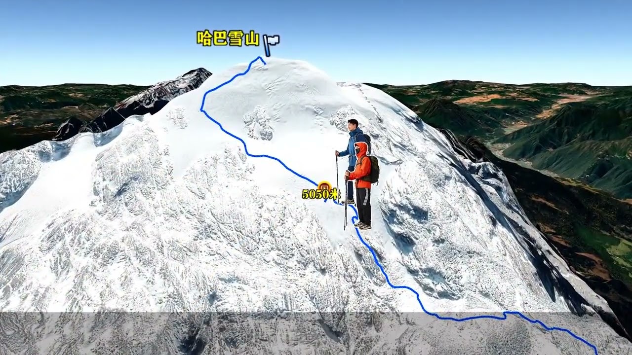 驴友封山期攀登雪山，中途遭遇致命滑坠，朋友目睹全过程#地理 #地理科普 #地理知識 #地理知识 #徒步 #徒步登山 #探险 #涨知识 #爬山 #科普 #popular