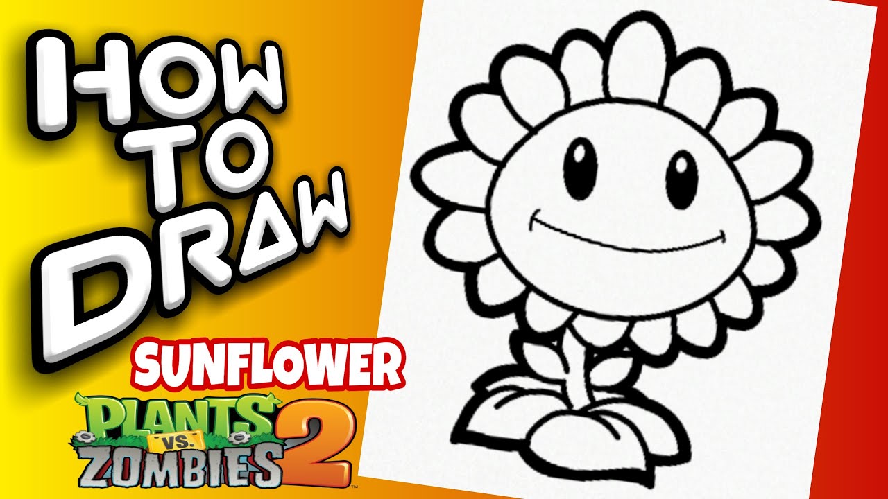 Drawing Every PVZ 2 Plant Until PVZ 3 Releases - Sunflower : r/ PlantsVSZombies