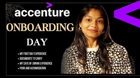 My Onboarding experience in Accenture | Don