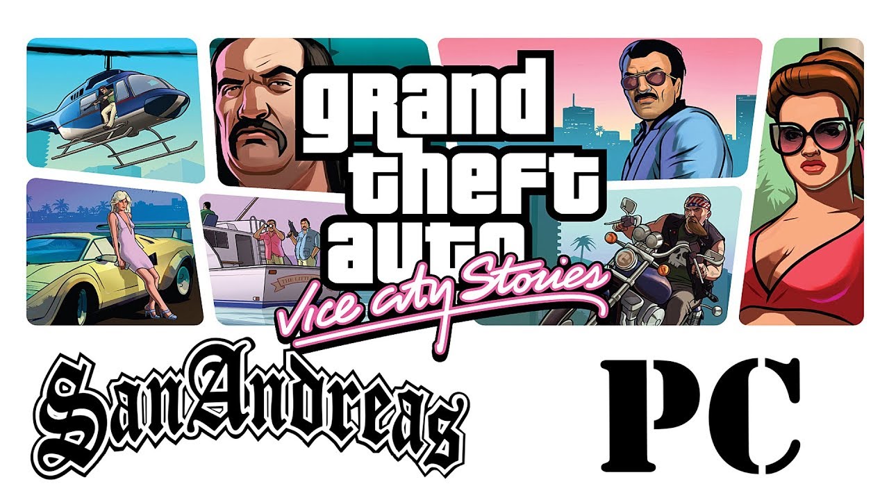 Jogo para PC: GTA Vice City  Jogos pc, Grand theft auto, San andreas