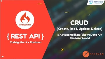 Tutorial REST API CodeIgniter 4 Postman #7. Menampilkan (Show) Data API Berdasarkan Id Pegawai