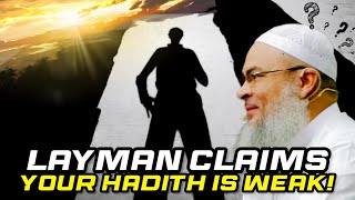 Layman claiming a Hadith is weak (praying 2 rakat after sunrise?) || assim al hakeem JAL