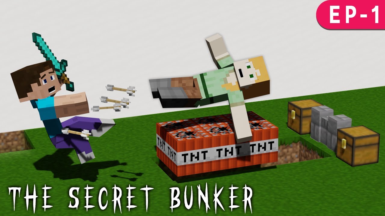 The Secret Bunker | Minecraft | Secrecy of Time : EP 1
