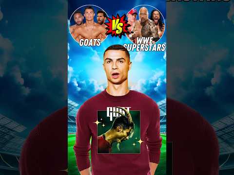 Goats vs WWE Superstars - Ronaldo Asks Messi