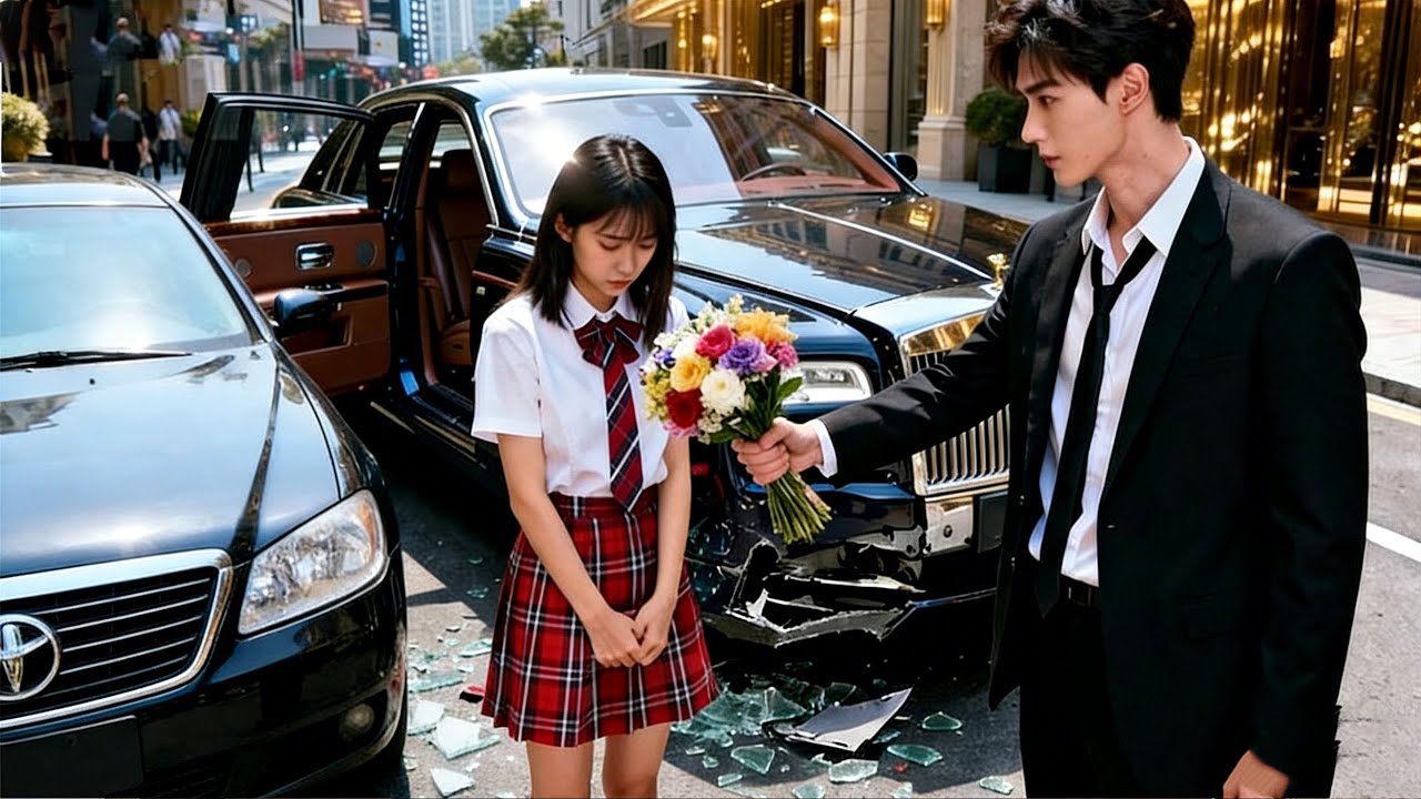 Poor Girl Accidentally Hit the CEO’s Car,Unexpectedly, he married her on the spot! Love begins!