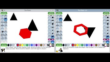 Tux Paint "Shape" tool improvements in 0.9.29