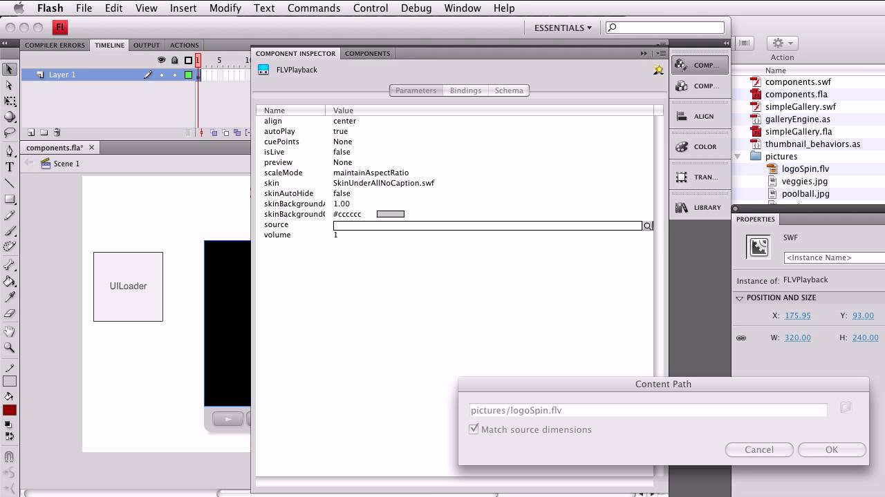Simple Actionscript 3 Gallery - Part 1 - YouTube