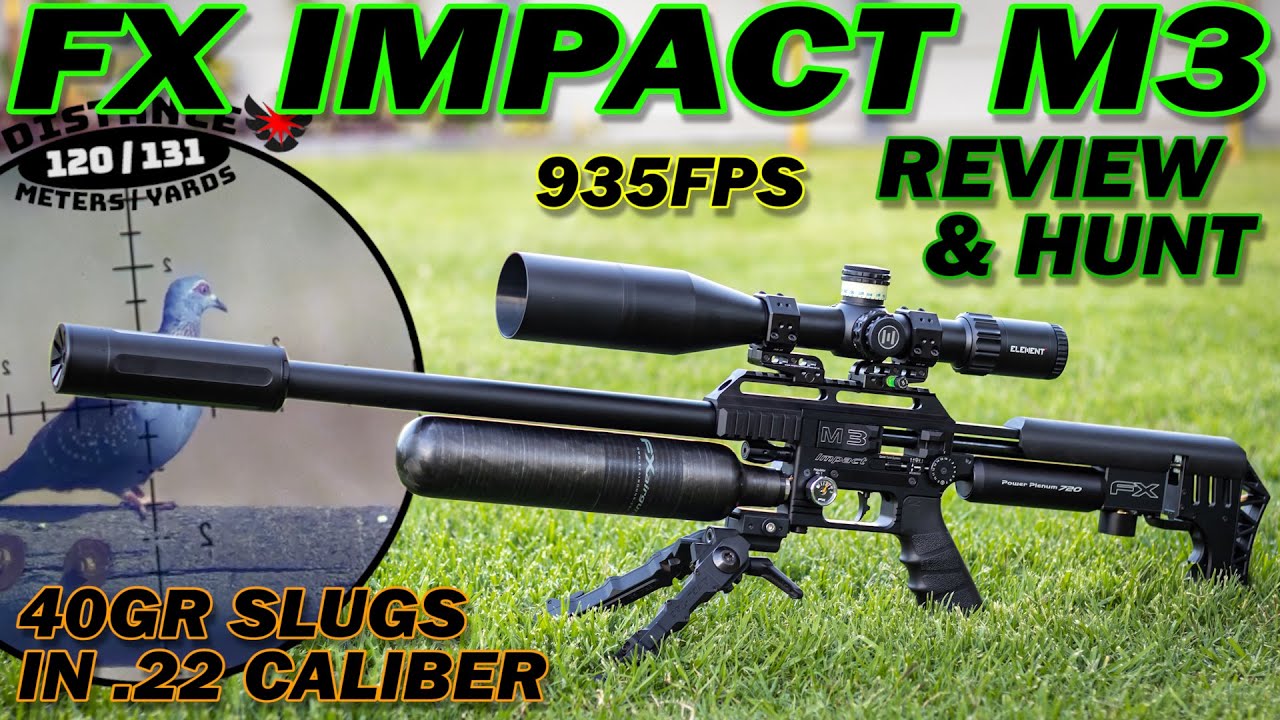 RIFLE FX IMPACT M3 Calibre 5.5mm (.22) VERSIÓN SNIPER