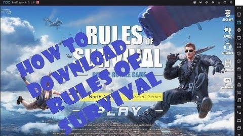 How to download Rules of survival (on laptop, Pc, and Windows)