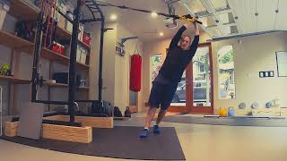 TRX Overhead Chop