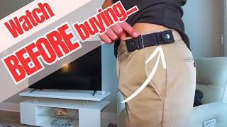 No Buckle = No Hassle! ⚡👖BELTROAD No Buckle Belts for Men Women Side Belt without Buckle