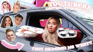 YOUTUBERS CONTROL MY MCDONALDS ORDER FOR 24 HOURS!