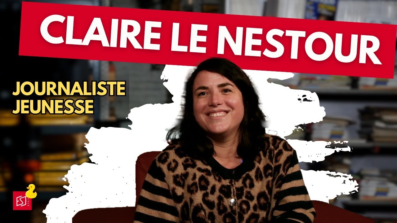 Journalisme jeunesse : Claire Le Nestour se confie à la Cave aux Canards