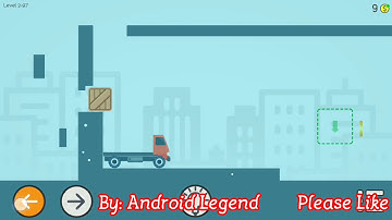 Brain Physic Level 2-97 Brain it on the wooden truck level 2-97 Android Solution