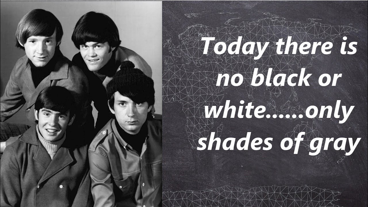 The Monkees Shades of gray (with lyrics) - YouTube